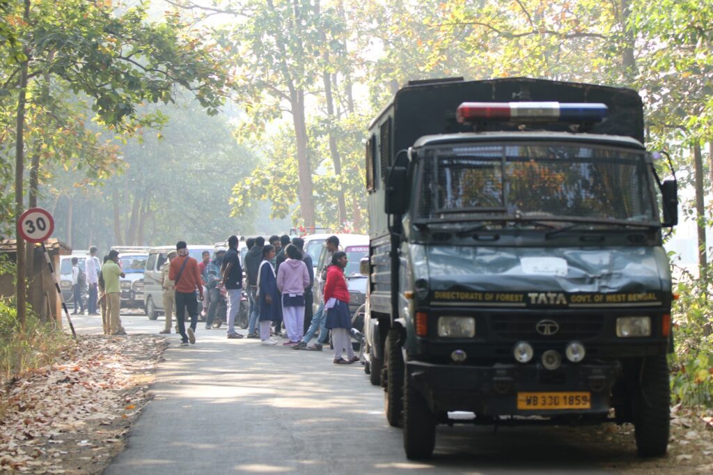 Junglemahal Students Brave the Wild for Exams